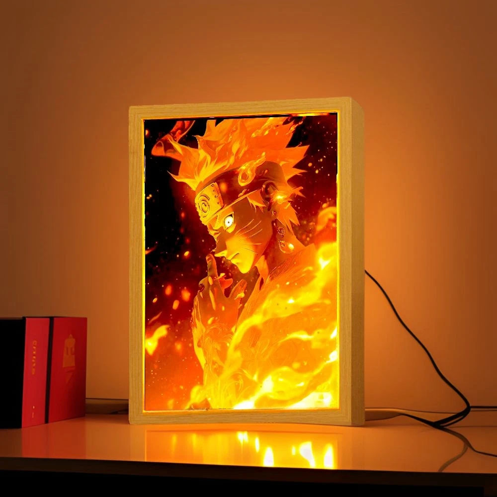 RGB Naruto Frame Poster