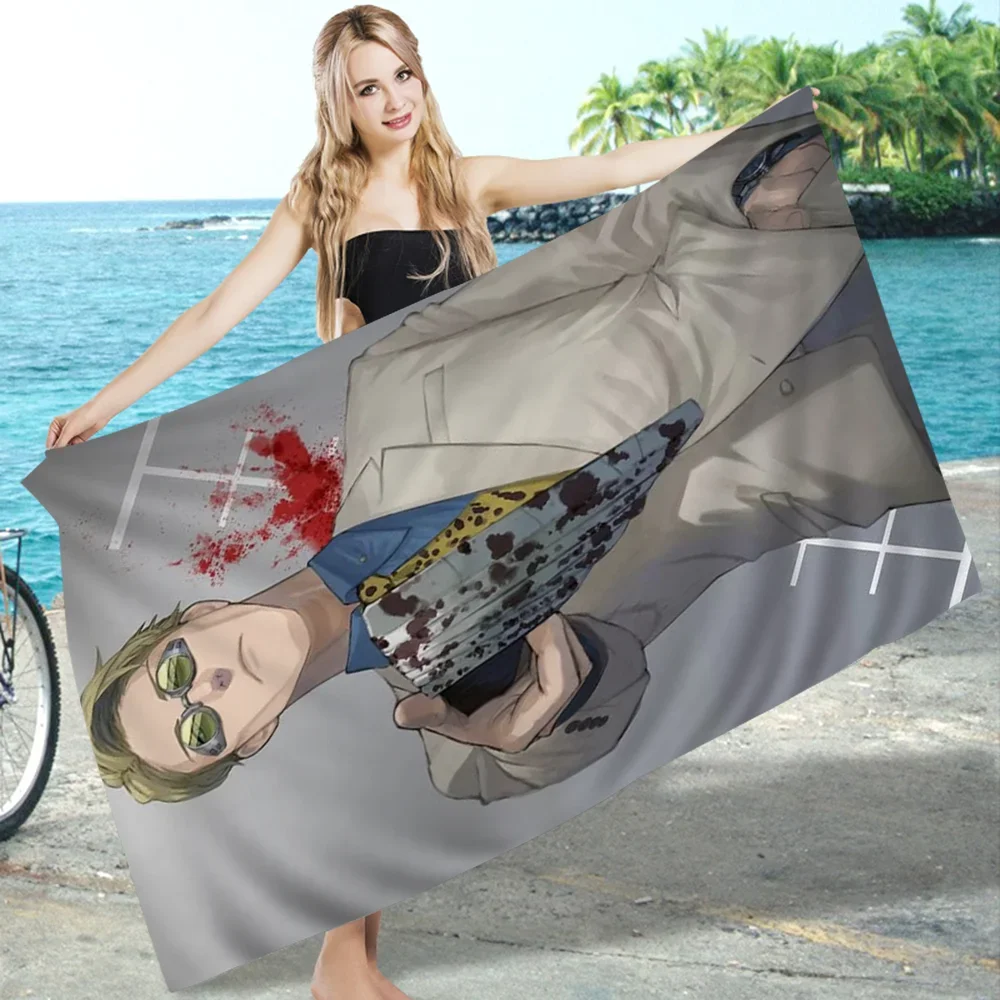 Kento Nanami Jujutsu Kaisen Beach Towel