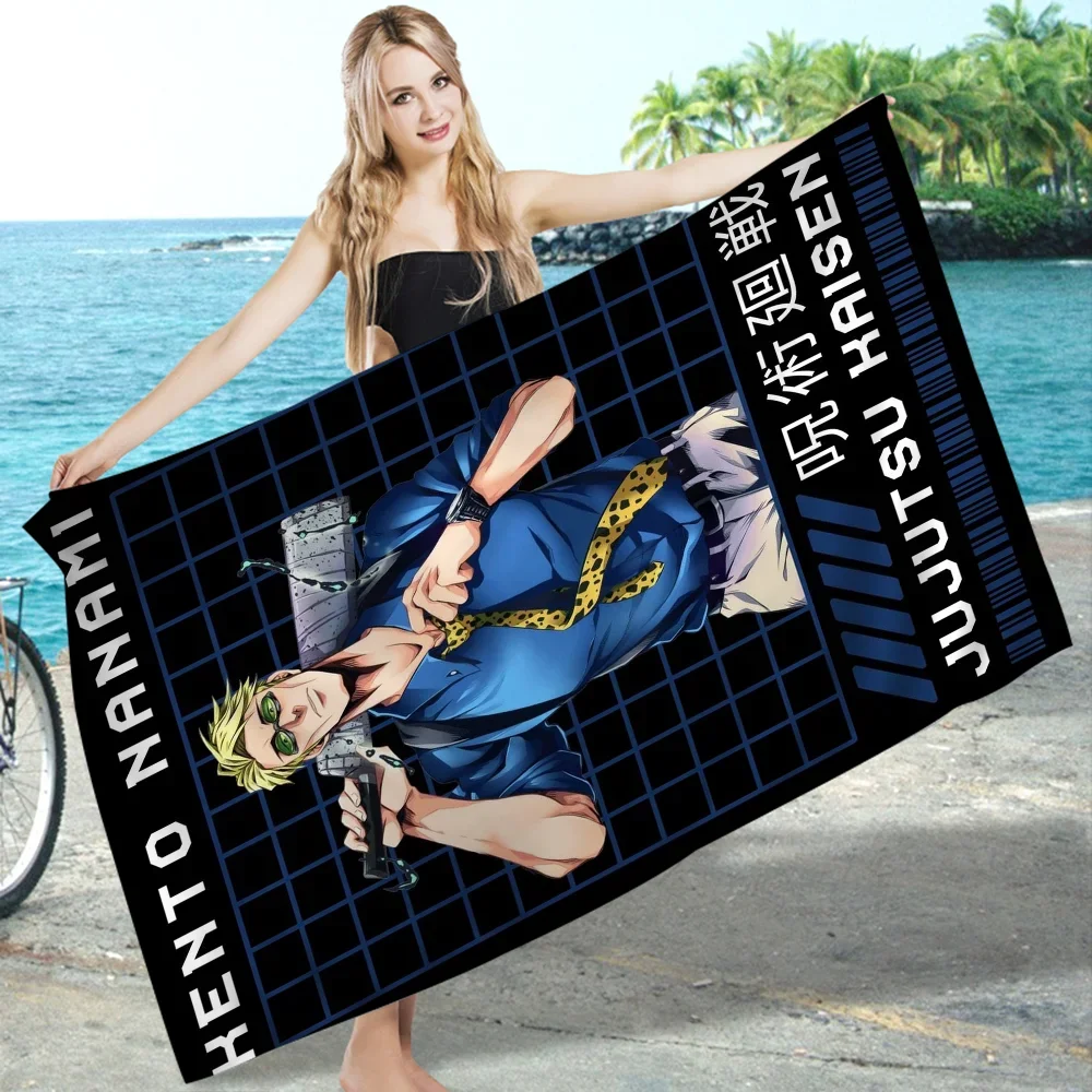 Kento Nanami Jujutsu Kaisen Beach Towel