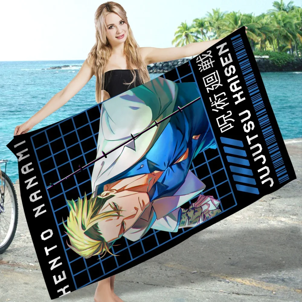 Kento Nanami Jujutsu Kaisen Beach Towel