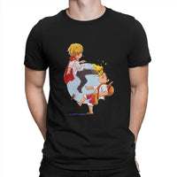 Sanji Kicks Luffy Summer T-Shirt