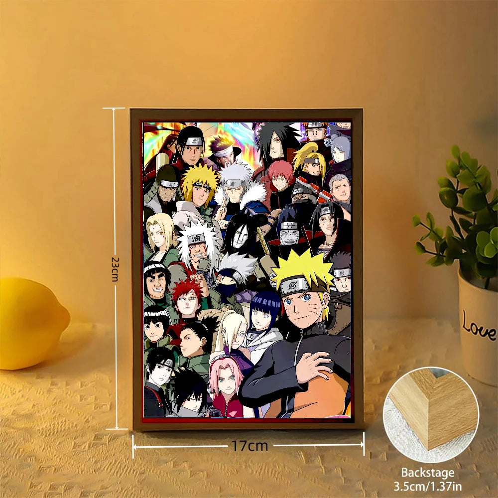 RGB Naruto Frame Poster