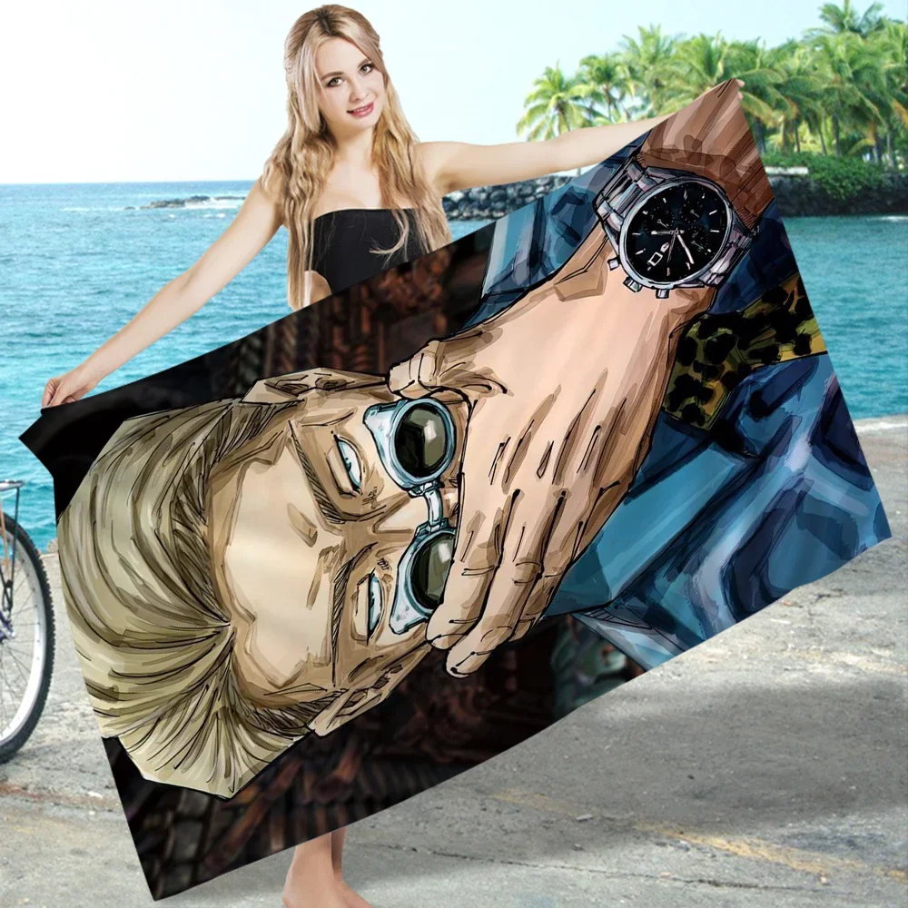 Kento Nanami Jujutsu Kaisen Beach Towel