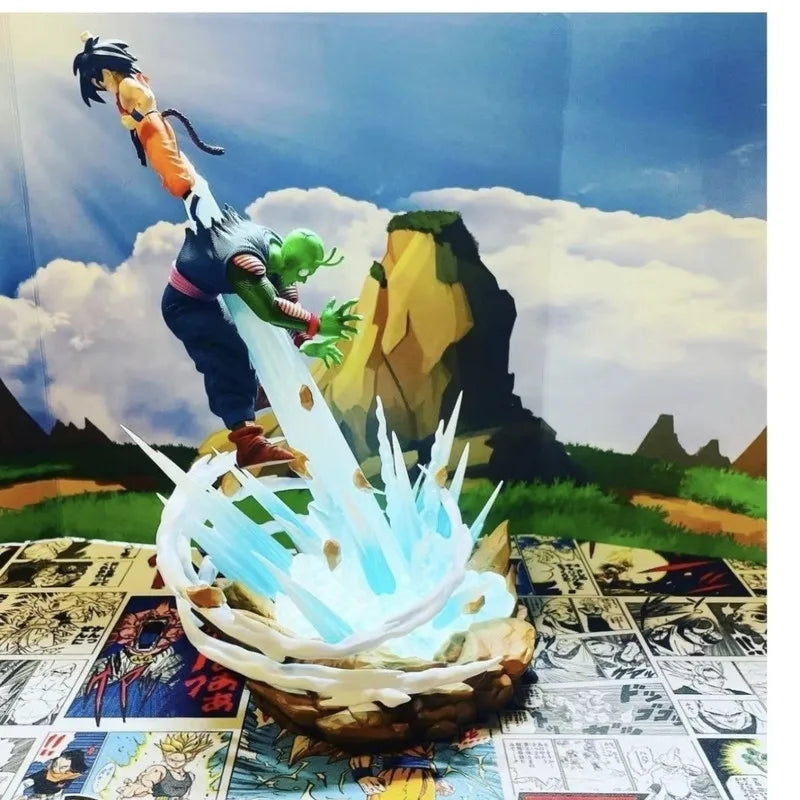 Dragon Ball Z Goku Vegeta Glowing Figure