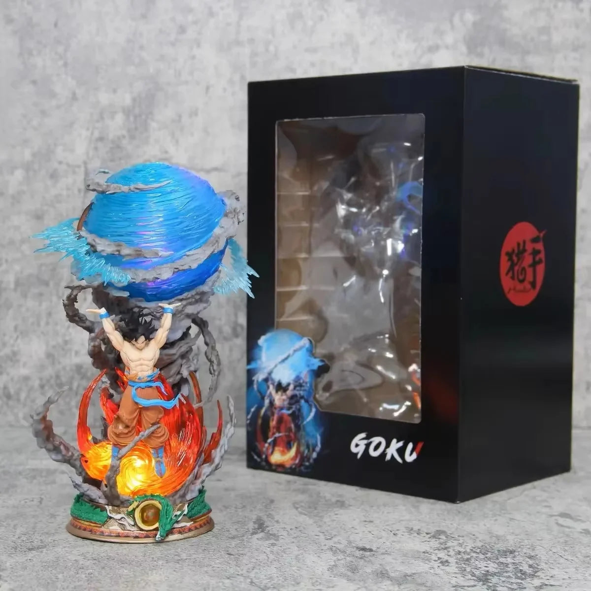 Dragon Ball Son Goku Genki Dama 23cm LED Lamp