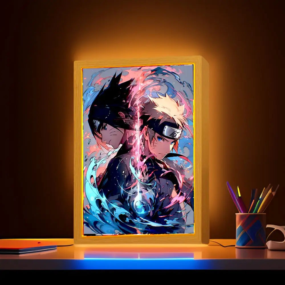 RGB Naruto Frame Poster