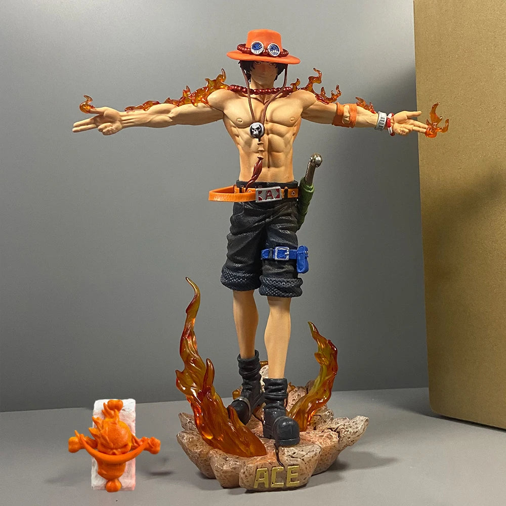 One Piece Ace Figurine 28cm