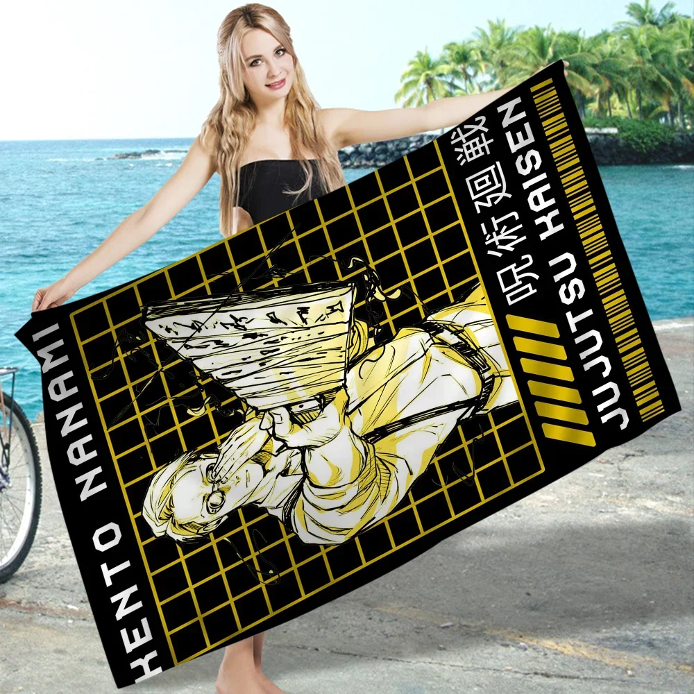 Kento Nanami Jujutsu Kaisen Beach Towel