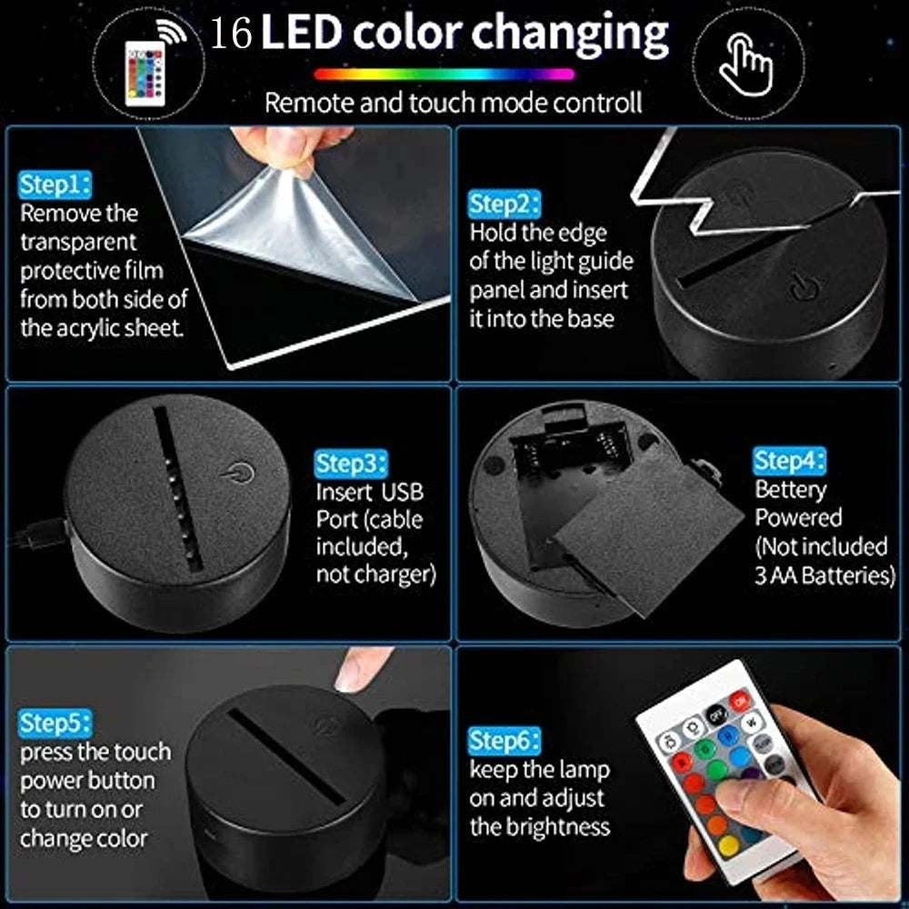 Dragon Ball LED Lamps