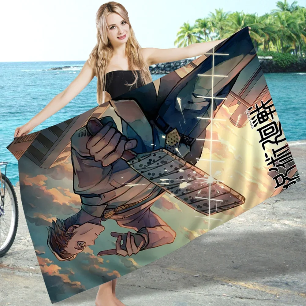 Kento Nanami Jujutsu Kaisen Beach Towel