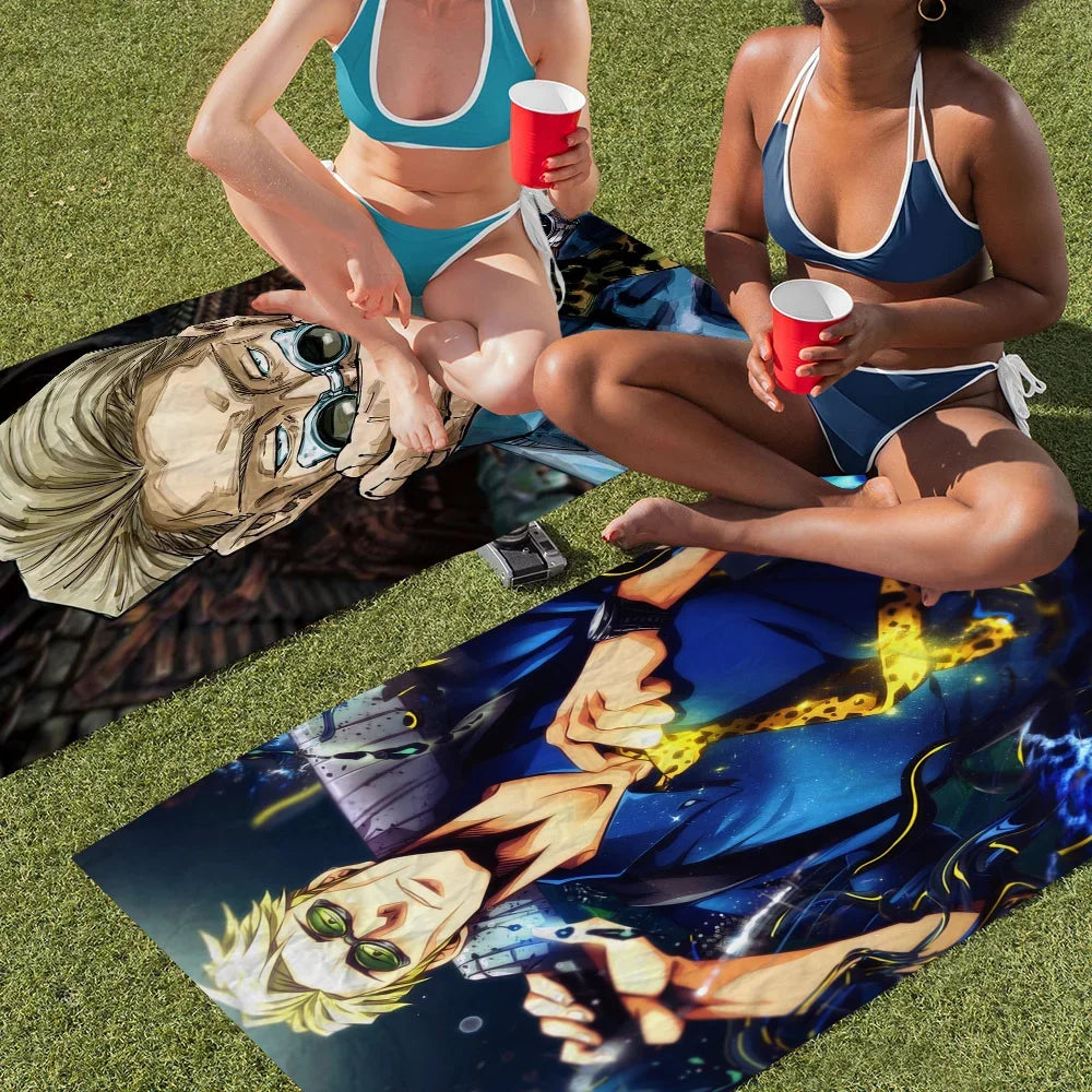 Kento Nanami Jujutsu Kaisen Beach Towel