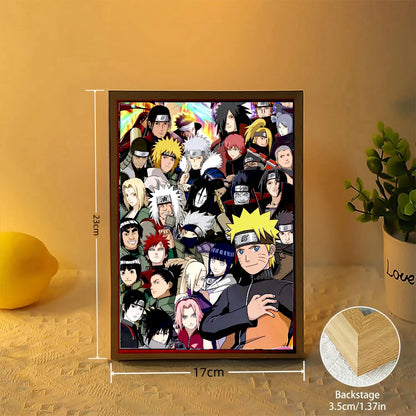 RGB Naruto Frame Poster