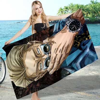 Kento Nanami Jujutsu Kaisen Beach Towel