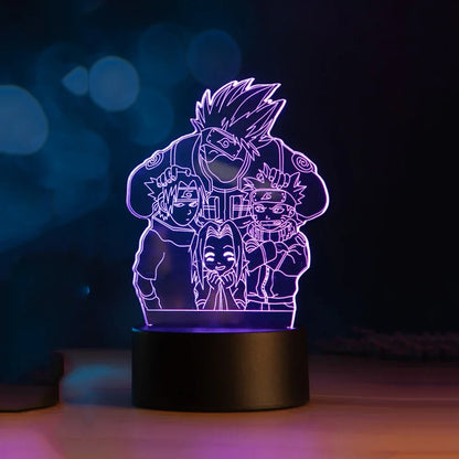 Naruto 3D LED Night Light