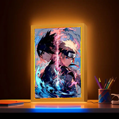 RGB Naruto Frame Poster