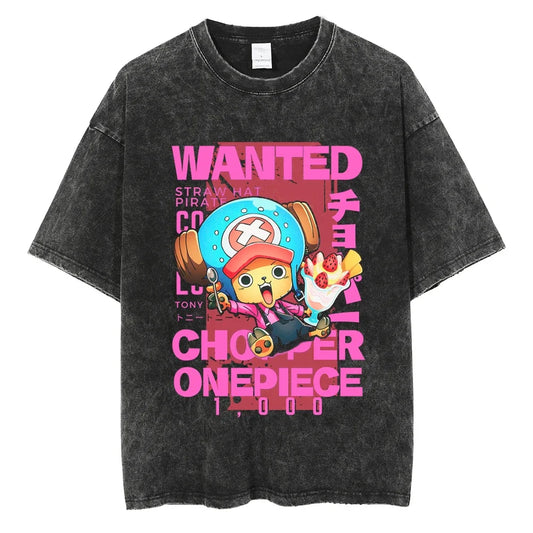 Chopper Wanted Washed T-Shirt