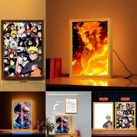 RGB Naruto Frame Poster