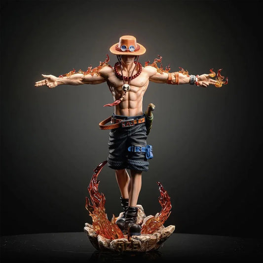 One Piece Ace Figurine 28cm